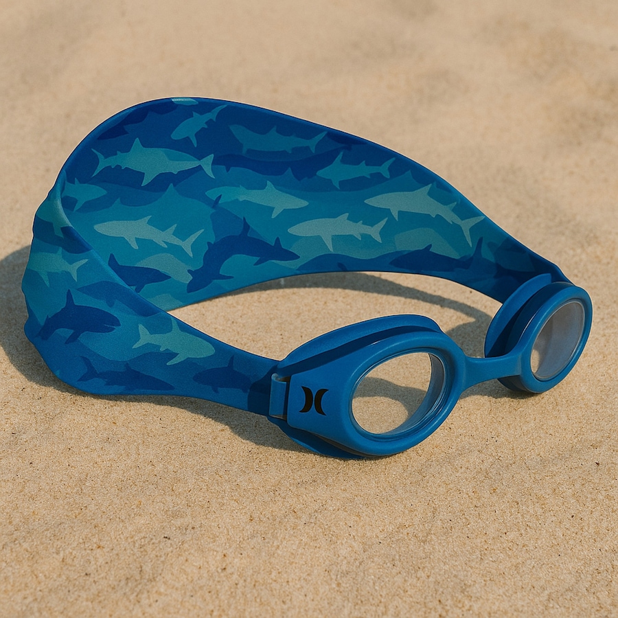 Image 759765_ALTMORE1.jpg, Product 759-765 / Price $12.99, Hurley Kids Hammer Shark Design Swim Goggles with Hair Safety Fabric Strap from Hurley on TSC.ca's Home & Garden department