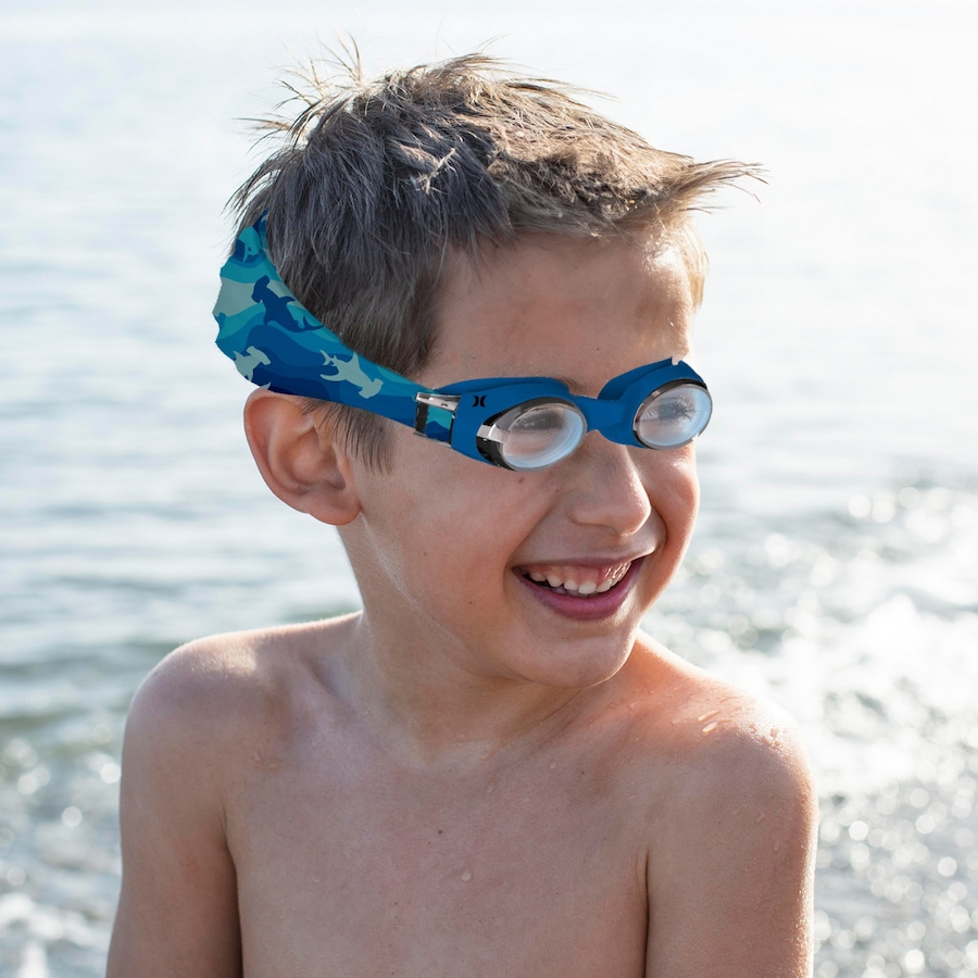 Image 759765_ALTMORE3.jpg, Product 759-765 / Price $12.99, Hurley Kids Hammer Shark Design Swim Goggles with Hair Safety Fabric Strap from Hurley on TSC.ca's Home & Garden department