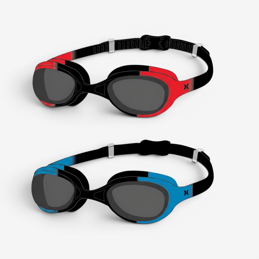 Image 759769.jpg, Product 759-769 / Price $9.99, Hurley Youth Solari Red and Blue Swim Goggles (2-pack) from Hurley on TSC.ca's Home & Garden department
