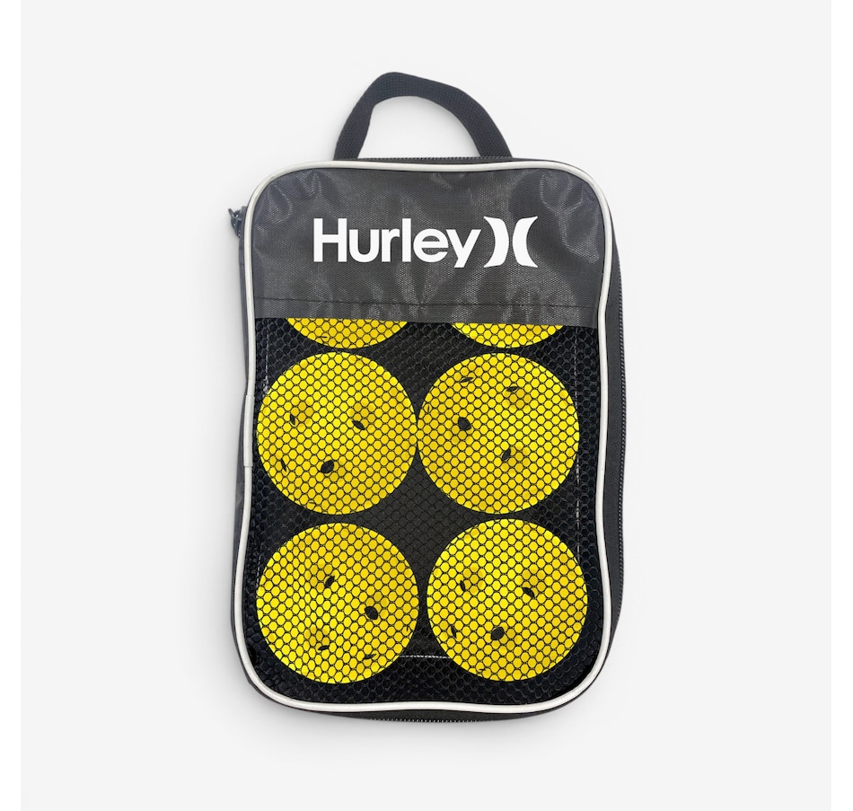 Image 759782.jpg, Product 759-782 / Price $15.99, Hurley White and Yellow Pickleball and Net Set from Hurley on TSC.ca's Home & Garden department