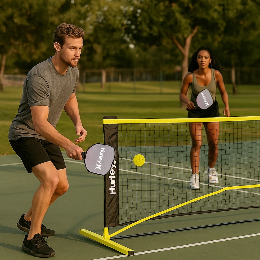 Image 759783_ALTMORE1.jpg, Product 759-783 / Price $79.99, Hurley Neon Yellow High-Vis Pickle Ball with Carrying Bag (6-pack) from Hurley on TSC.ca's Home & Garden department