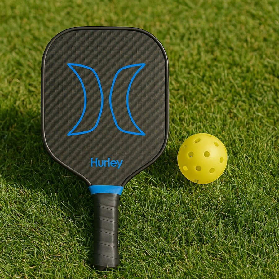 Image 759784_ALTMORE2.jpg, Product 759-784 / Price $34.99, Hurley Black and Blue Fiberglass Pickleball Paddle from Hurley on TSC.ca's Home & Garden department