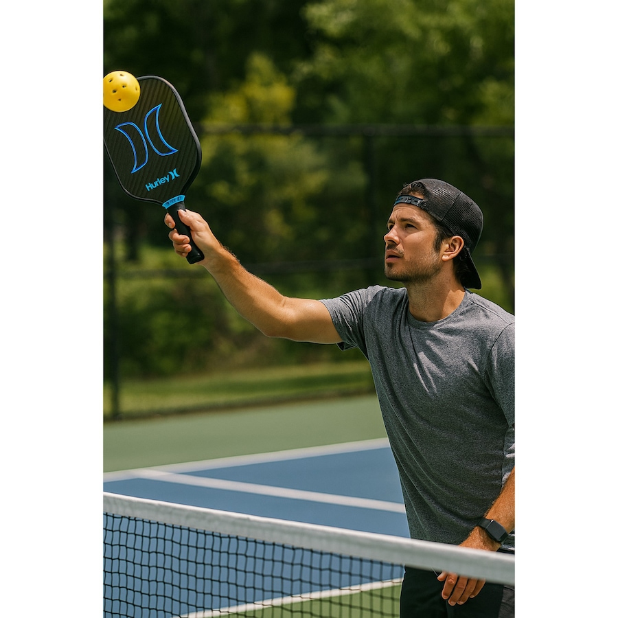 Image 759784_ALTMORE3.jpg, Product 759-784 / Price $34.99, Hurley Black and Blue Fiberglass Pickleball Paddle from Hurley on TSC.ca's Home & Garden department