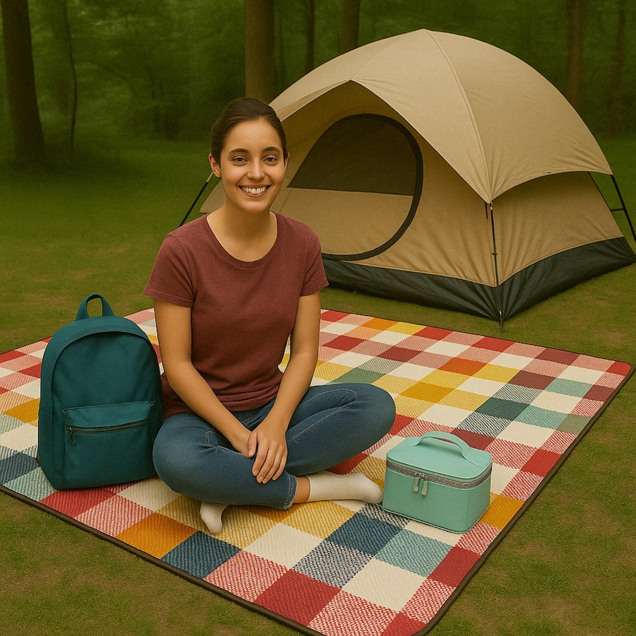 Image 759789_ALTMORE1.jpg, Product 759-789 / Price $21.99, Hurley Large Plaid Acrylic Camp Blanket (50" x 60") from Hurley on TSC.ca's Health & Fitness department