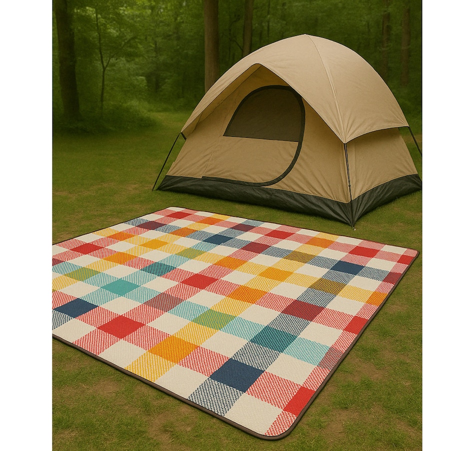 Image 759789_ALTMORE3.jpg, Product 759-789 / Price $27.99, Hurley Large Plaid Acrylic Camp Blanket (50" x 60") from Hurley on TSC.ca's Health & Fitness department