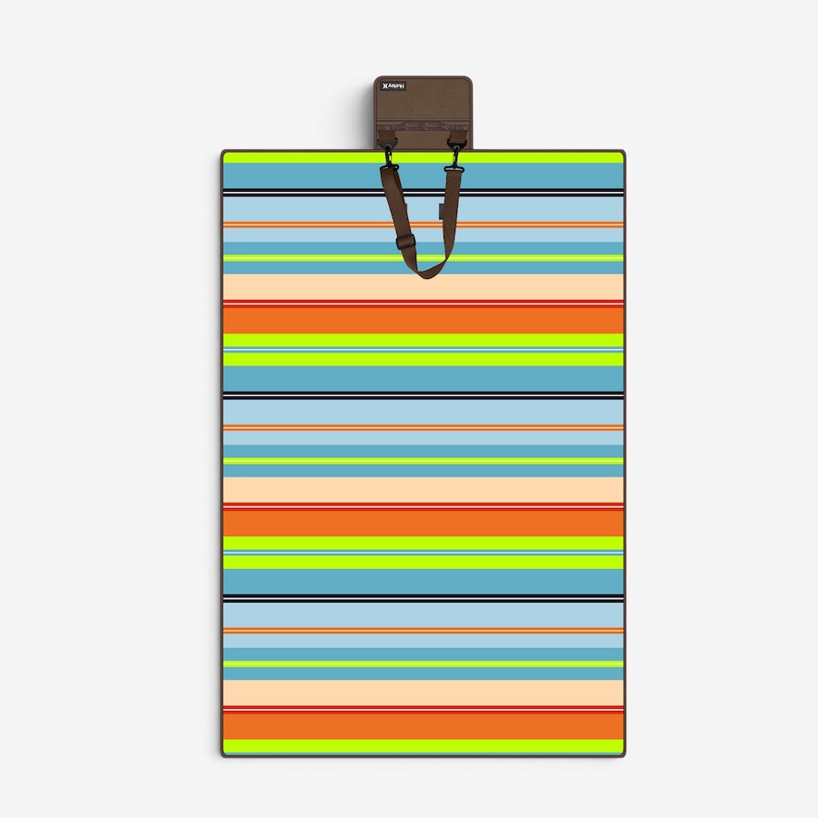 Image 759791.jpg, Product 759-791 / Price $19.99, Hurley Multicolour Strip Design Acrylic Camp Blanket (60" x 90") from Hurley on TSC.ca's Health & Fitness department