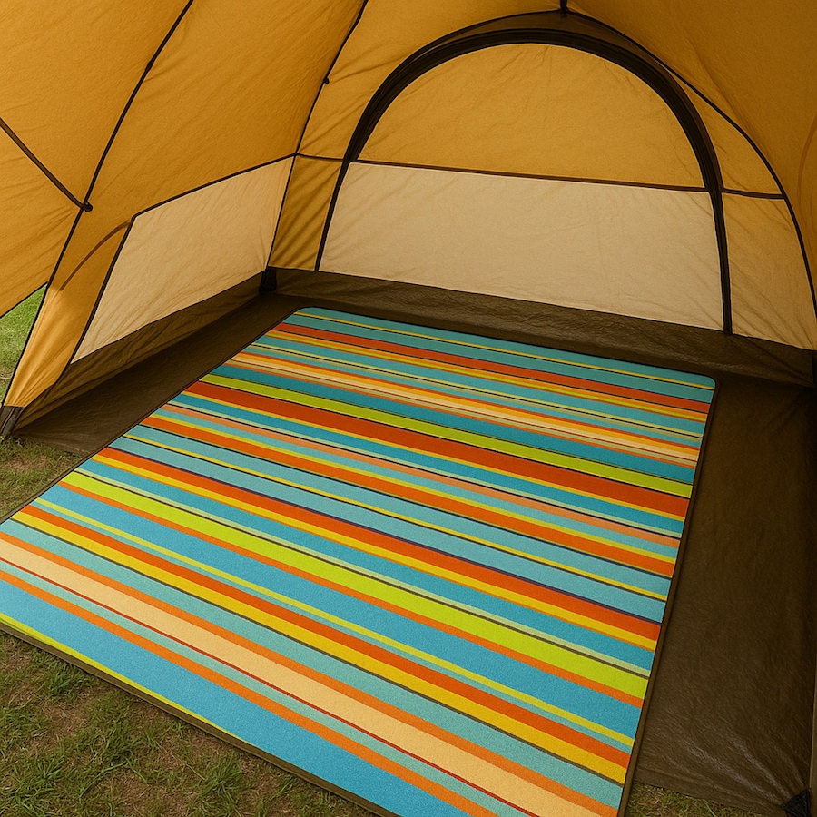 Image 759791_ALTMORE2.jpg, Product 759-791 / Price $19.99, Hurley Multicolour Strip Design Acrylic Camp Blanket (60" x 90") from Hurley on TSC.ca's Health & Fitness department