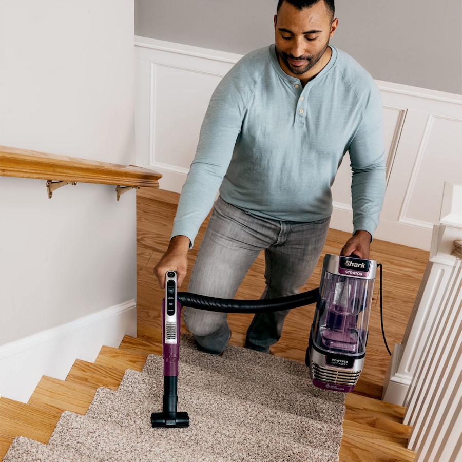 Image 759820_ALTMORE1.jpg, Product 759-820 / Price $549.99, Shark Stratos Upright Vacuum with DuoClean PowerFins HairPro and Odour Neutralizer Technology from Shark on TSC.ca's Home & Garden department