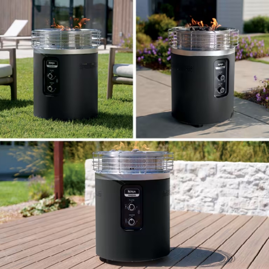 Image 759835_ALTMORE1.jpg, Product 759-835 / Price $499.99, Ninja Fireside360 Outdoor Heater and Fire Pit from Ninja on TSC.ca's Home & Garden department