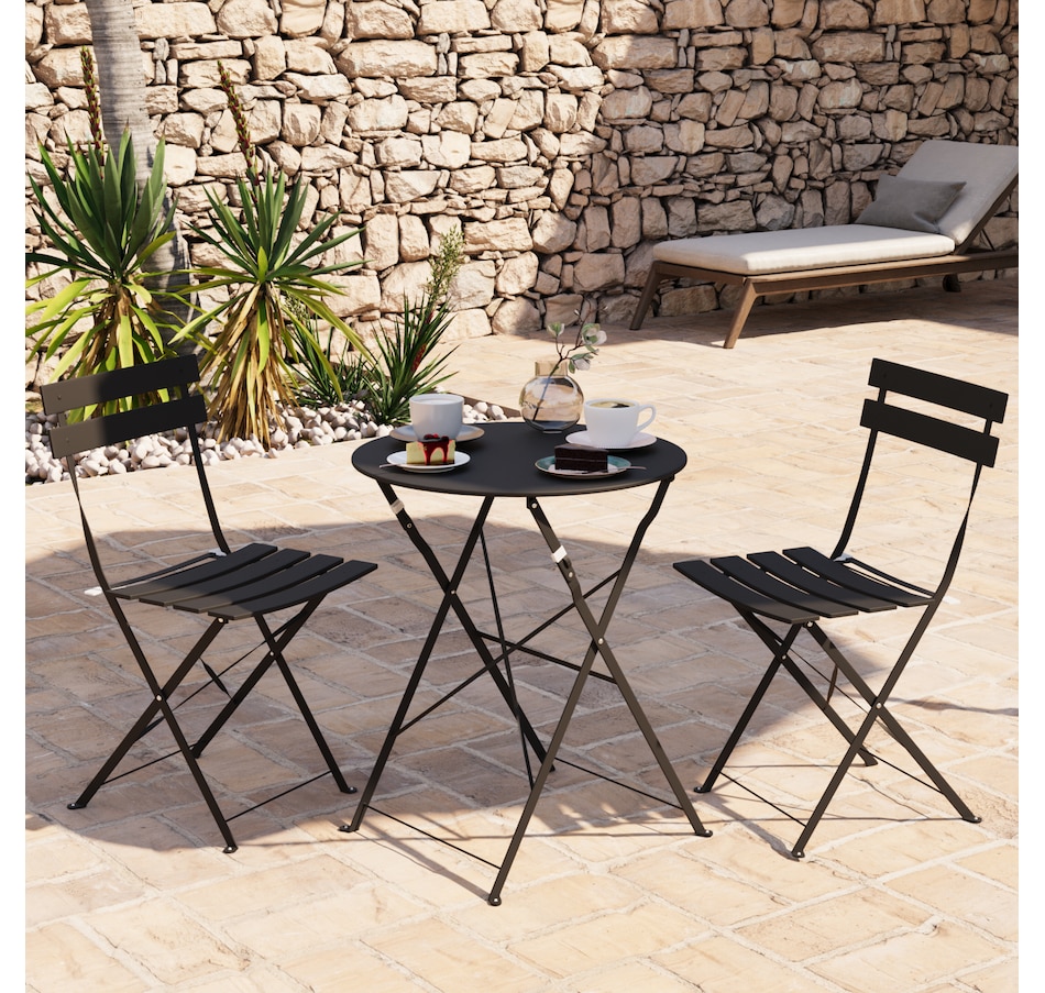 Image 759846_ALTMORE10.jpg, Product 759-846 / Price $179.99, Lausaint Folding Three-Piece Bistro Set from Lausaint on TSC.ca's Home & Garden department