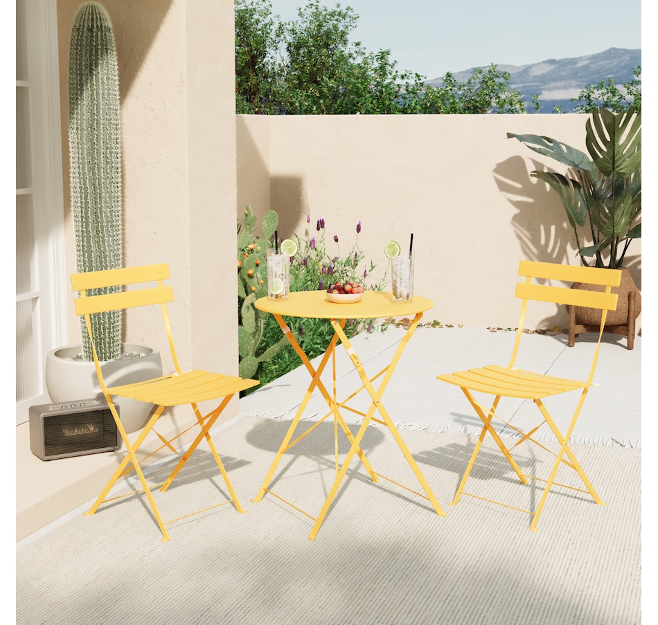 Image 759846_ALTMORE11.jpg, Product 759-846 / Price $179.99, Lausaint Folding Three-Piece Bistro Set from Lausaint on TSC.ca's Home & Garden department