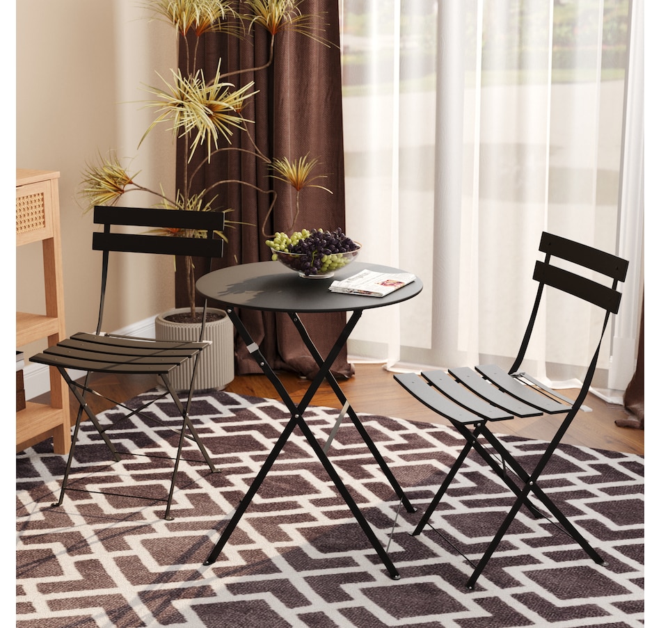 Image 759846_ALTMORE15.jpg, Product 759-846 / Price $179.99, Lausaint Folding Three-Piece Bistro Set from Lausaint on TSC.ca's Home & Garden department