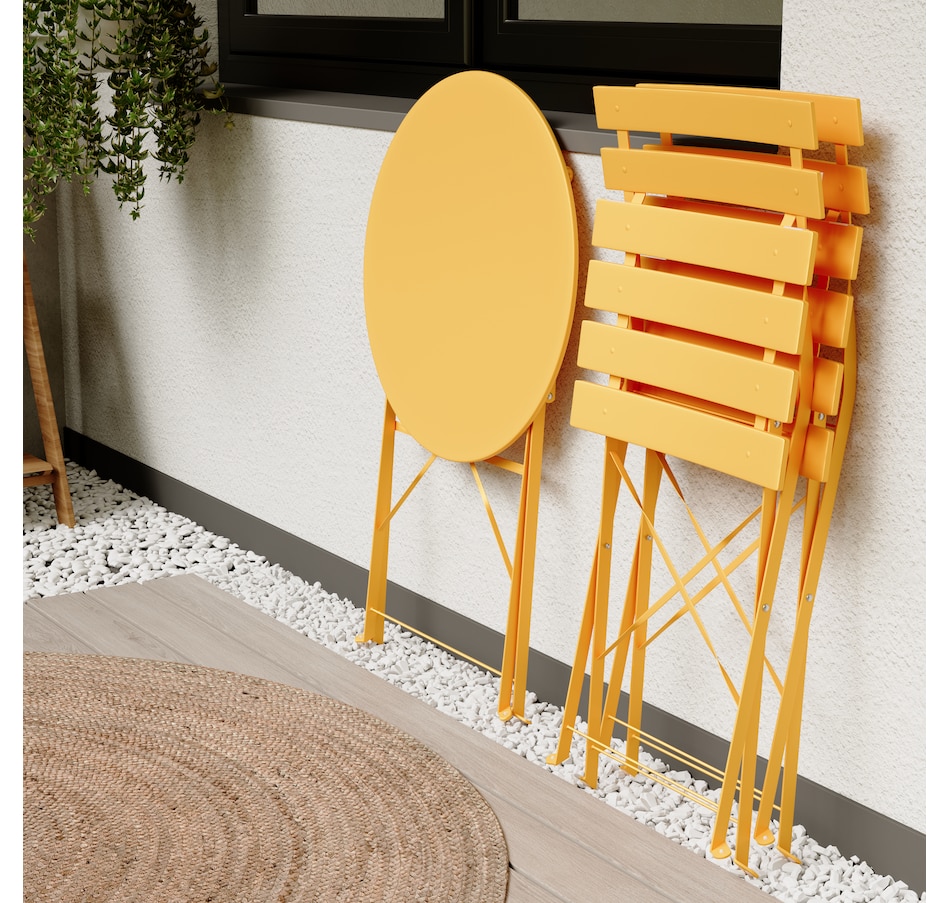 Image 759846_ALTMORE6.jpg, Product 759-846 / Price $179.99, Lausaint Folding Three-Piece Bistro Set from Lausaint on TSC.ca's Home & Garden department