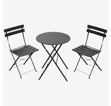 Lausaint Folding Three-Piece Bistro Set