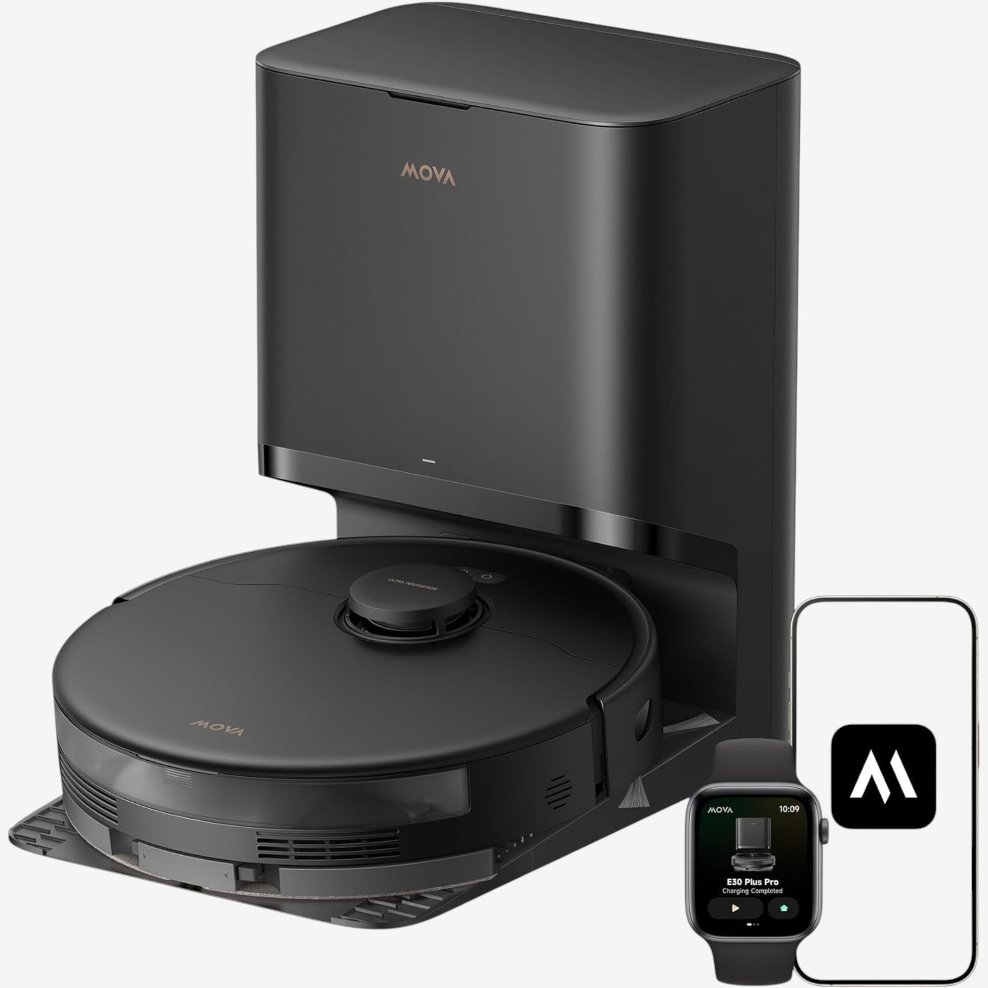 Ecovacs Deebot Ozmo X1 Plus Vacuuming and Mopping Robot with Ozmo