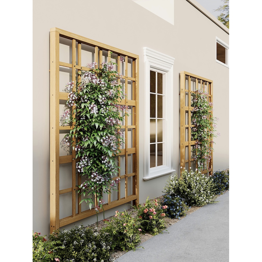 Image 759869_ALTMORE5.jpg, Product 759-869 / Price $269.99, Vita Modern Cedar Trellis (60"L x 3"W x 84"H) from Vita on TSC.ca's Home & Garden department