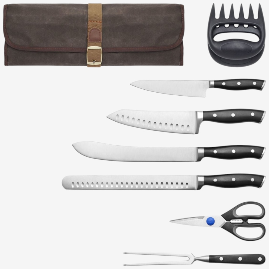 Image 759956.jpg, Product 759-956 / Price $219.99, Henckels Forged Accent 9-Piece Knife Roll Set from Henckels on TSC.ca's Kitchen department