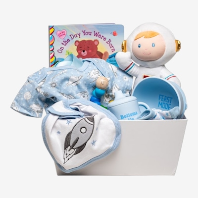 Peter and Paul's Gifts To the Moon and Back Baby Boy Gift