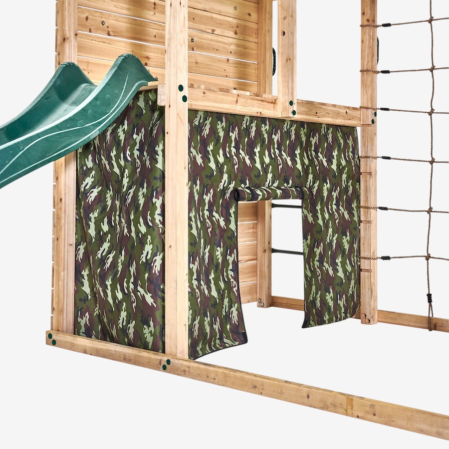 Image 761686_ALTMORE2.jpg, Product 761-686 / Price $1,349.99, Plum Wooden Climbing Cube with Swing Arm, Swing Set, Monkey Bars and 8' Kids Toddler Slide from Plum on TSC.ca's Home & Garden department
