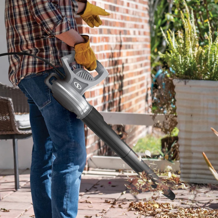 Image 761728_ALTMORE3.jpg, Product 761-728 / Price $44.99, Sun Joe 6-Amp All-Purpose Compact Electric Blower (155 mph max, platinum) from Snow Joe & Sun Joe on TSC.ca's Home & Garden department