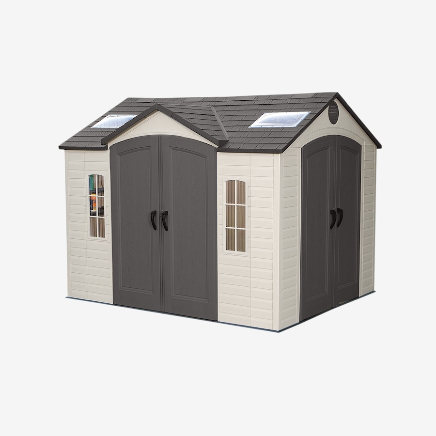 Image 761752.jpg, Product 761-752 / Price $2,999.99, Lifetime 10' x 8' Outdoor Dual-Entry Storage Shed from Lifetime on TSC.ca's Home & Garden department