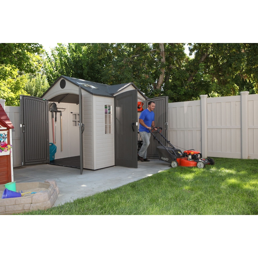 Image 761752_ALTMORE3.jpg, Product 761-752 / Price $2,999.99, Lifetime 10' x 8' Outdoor Dual-Entry Storage Shed from Lifetime on TSC.ca's Home & Garden department