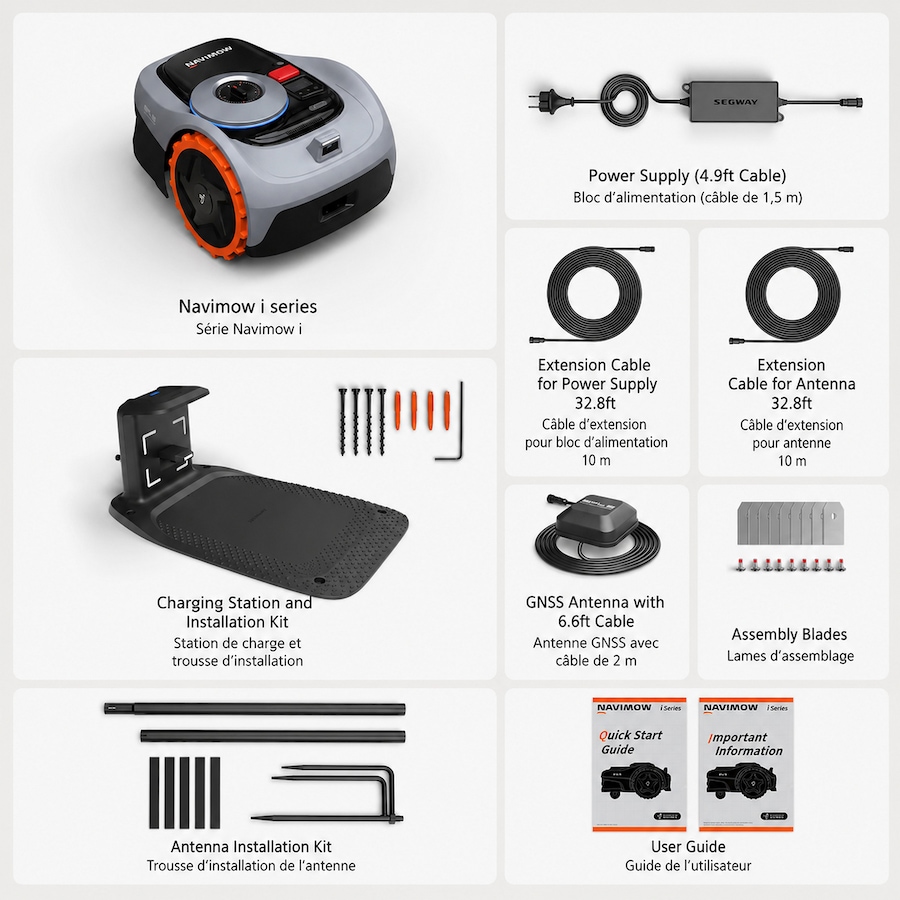 Image 761757_ALTMORE2.jpg, Product 761-757 / Price $1,599.00, Navimow by Segway i110 Robotic Lawn Mower (1/4-acre) from Navimow on TSC.ca's Home & Garden department