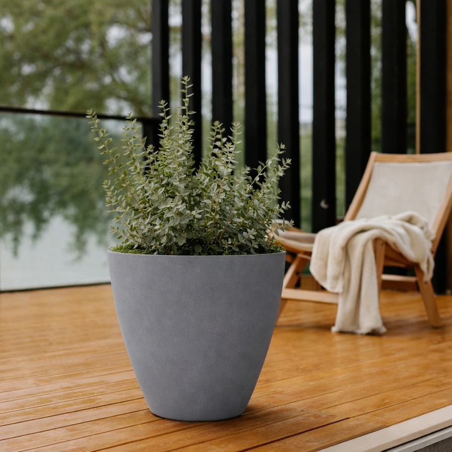 Image 761777_ALTMORE3.jpg, Product 761-777 / Price $79.99, Tierra Verde 14" Madison Smooth Shadow Planter (4-pack) from Tierra Verde on TSC.ca's Home & Garden department