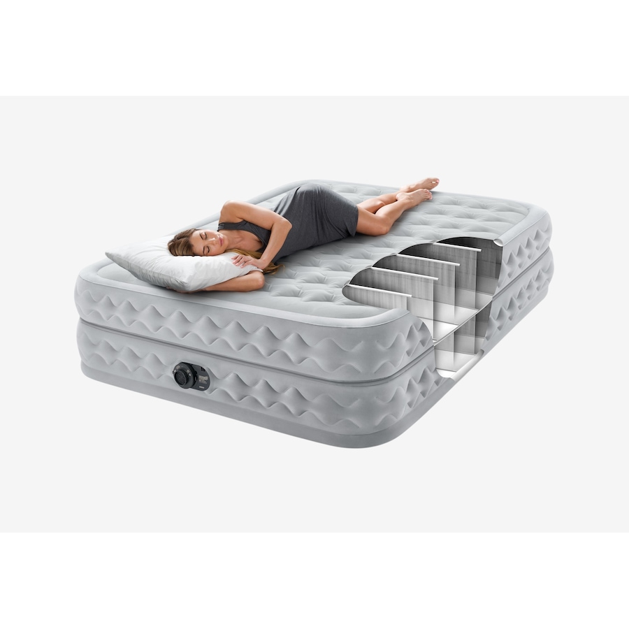 Image 761785_ALTMORE1.jpg, Product 761-785 / Price $169.99 - $214.99, Intex Dura‑Beam Supreme Air‑Flow Air Mattress with Built‑In Pump (20"H) from Intex on TSC.ca's Health & Fitness department