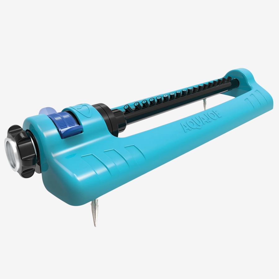 Image 761787.jpg, Product 761-787 / Price $59.99, Aqua Joe Oscillating Sprinkler with 3,700-Square-Foot Coverage, 18 Nozzles and Ground Spikes from Snow Joe & Sun Joe on TSC.ca's Home & Garden department