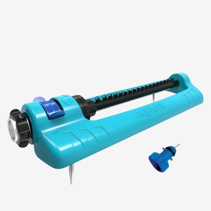 Image 761787_ALTMORE1.jpg, Product 761-787 / Price $59.99, Aqua Joe Oscillating Sprinkler with 3,700-Square-Foot Coverage, 18 Nozzles and Ground Spikes from Snow Joe & Sun Joe on TSC.ca's Home & Garden department