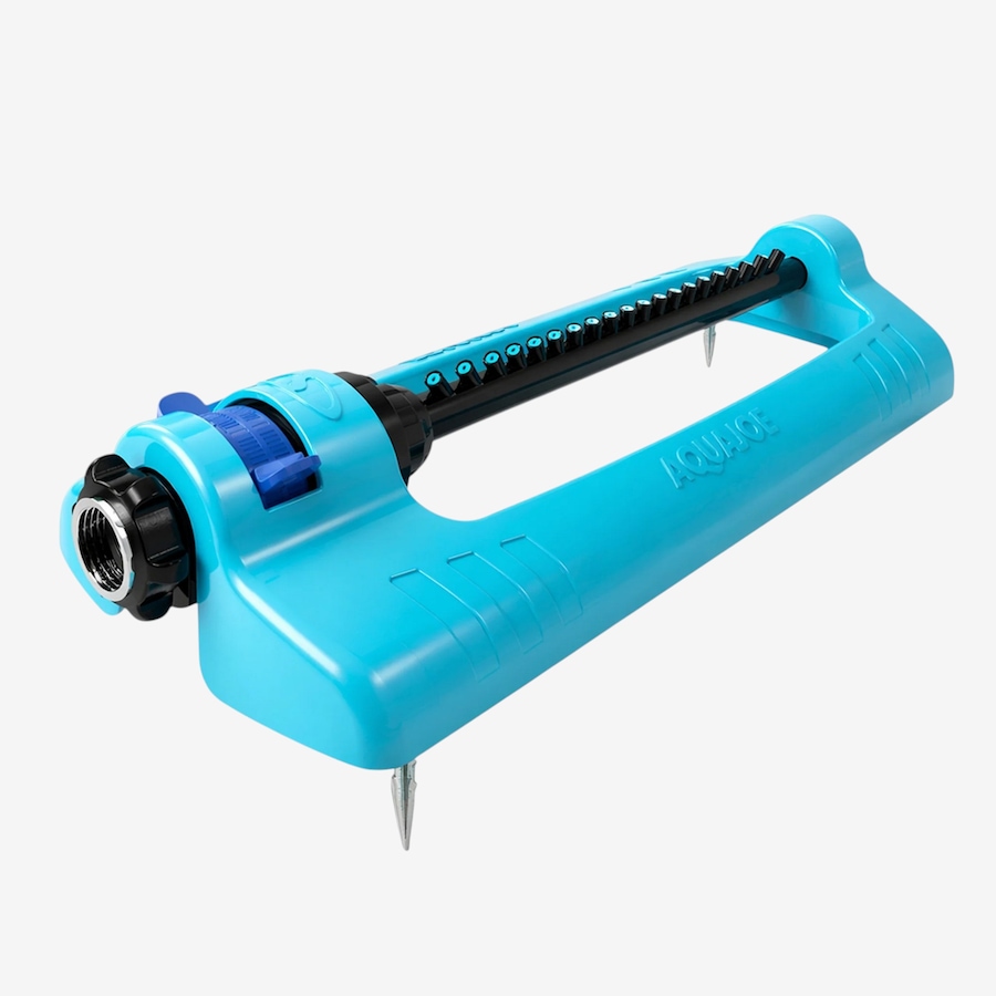 Image 761788.jpg, Product 761-788 / Price $69.99, Aqua Joe Oscillating Sprinkler with 4,000-Square-Foot Coverage, 20 Nozzles and Ground Spikes from Snow Joe & Sun Joe on TSC.ca's Home & Garden department