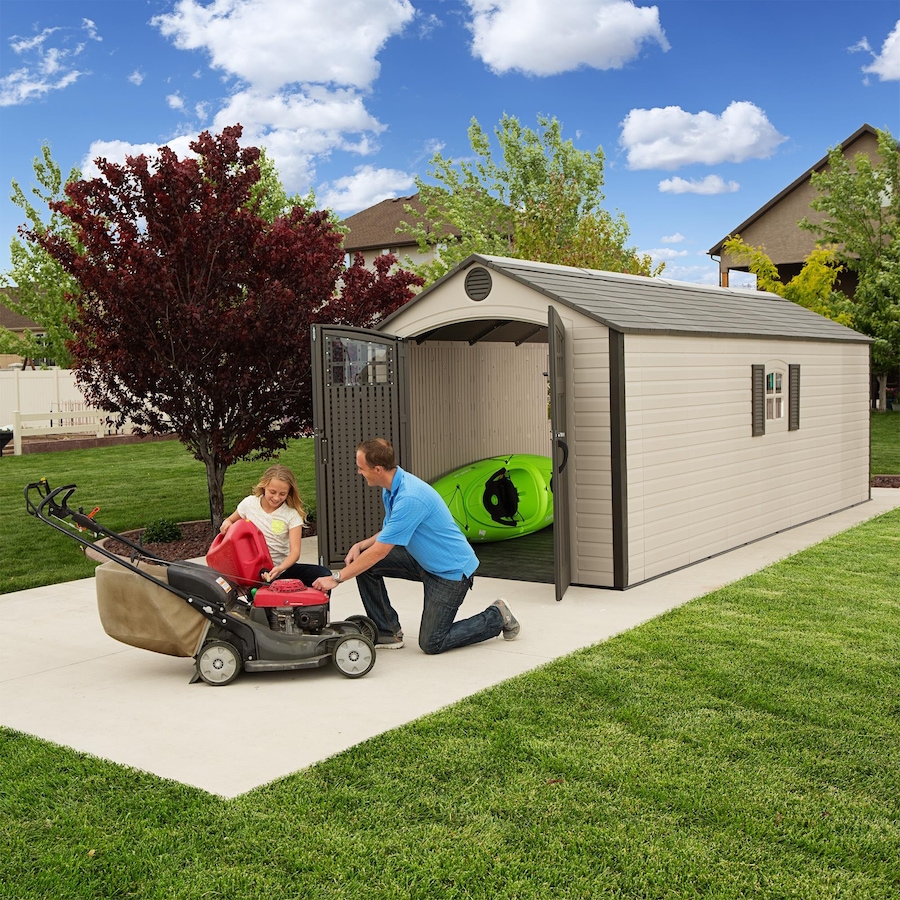 Image 761791_ALTMORE2.jpg, Product 761-791 / Price $5,299.99, Lifetime 8' x 20' Outdoor Storage Shed from Lifetime on TSC.ca's Home & Garden department