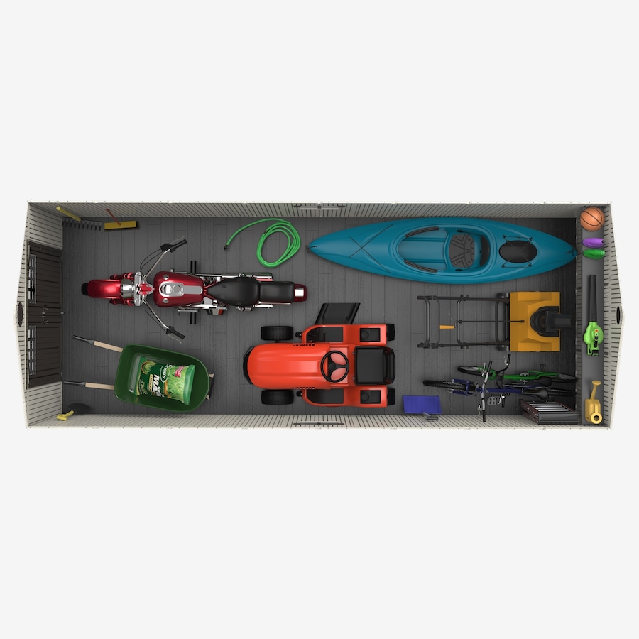 Image 761791_ALTMORE3.jpg, Product 761-791 / Price $5,299.99, Lifetime 8' x 20' Outdoor Storage Shed from Lifetime on TSC.ca's Home & Garden department
