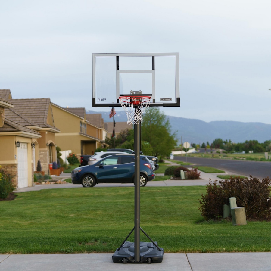 Image 761792_ALTMORE3.jpg, Product 761-792 / Price $979.99, Lifetime 54" Shatterproof Portable Basketball Net with Powerlift Adjust from Lifetime on TSC.ca's Home & Garden department