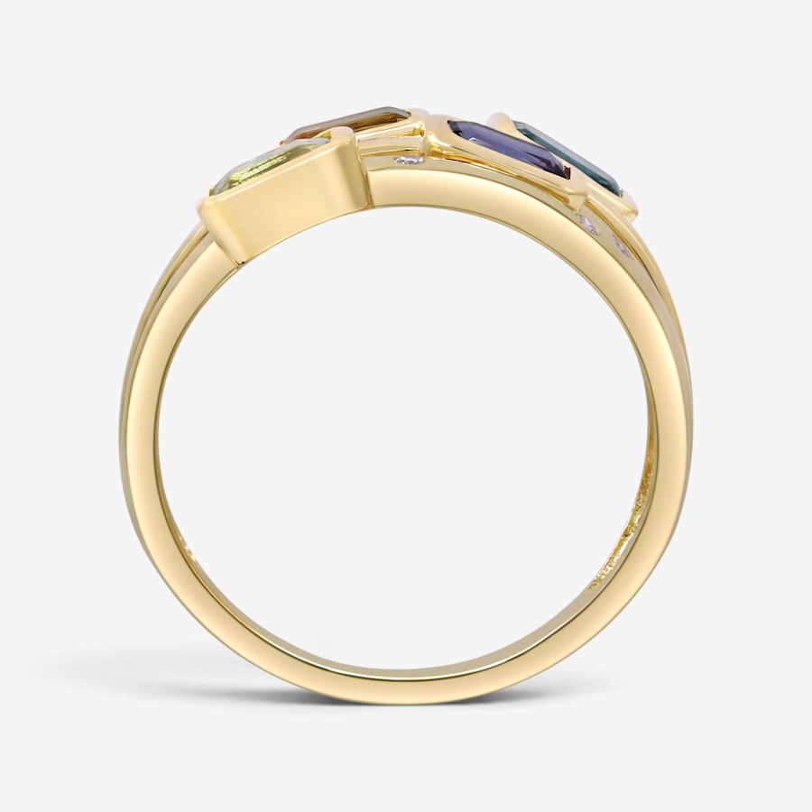 Image 766255_ALTMORE3.jpg, Product 766-255 / Price $1,799.99, 14K Yellow Gold Multi Coloured Amethyst Ring from Gem Creations on TSC.ca's Jewellery department