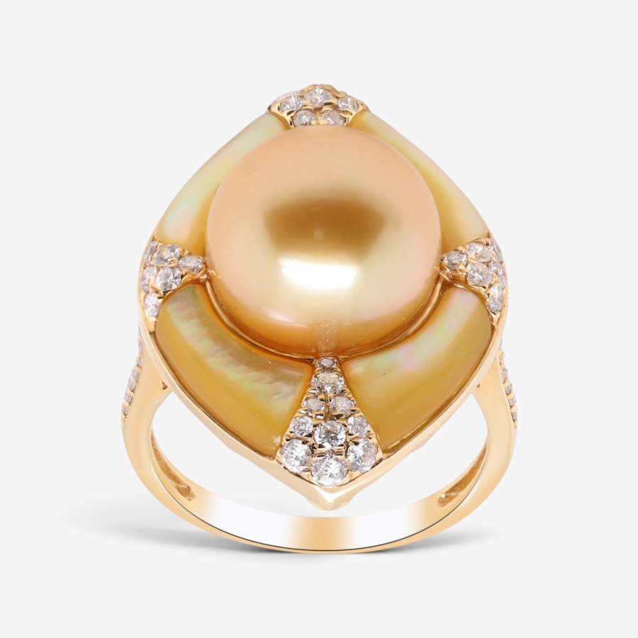 Image 766256_ALTMORE1.jpg, Product 766-256 / Price $3,499.99, 14K Yellow Gold Pearl Ring from Gem Creations on TSC.ca's Jewellery department