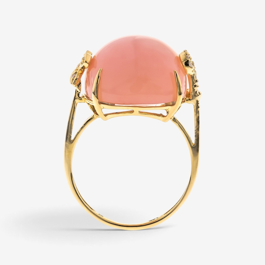 Image 766257_ALTMORE1.jpg, Product 766-257 / Price $1,599.99, 14K Yellow Gold Pink Opal Ring from Gem Creations on TSC.ca's Jewellery department