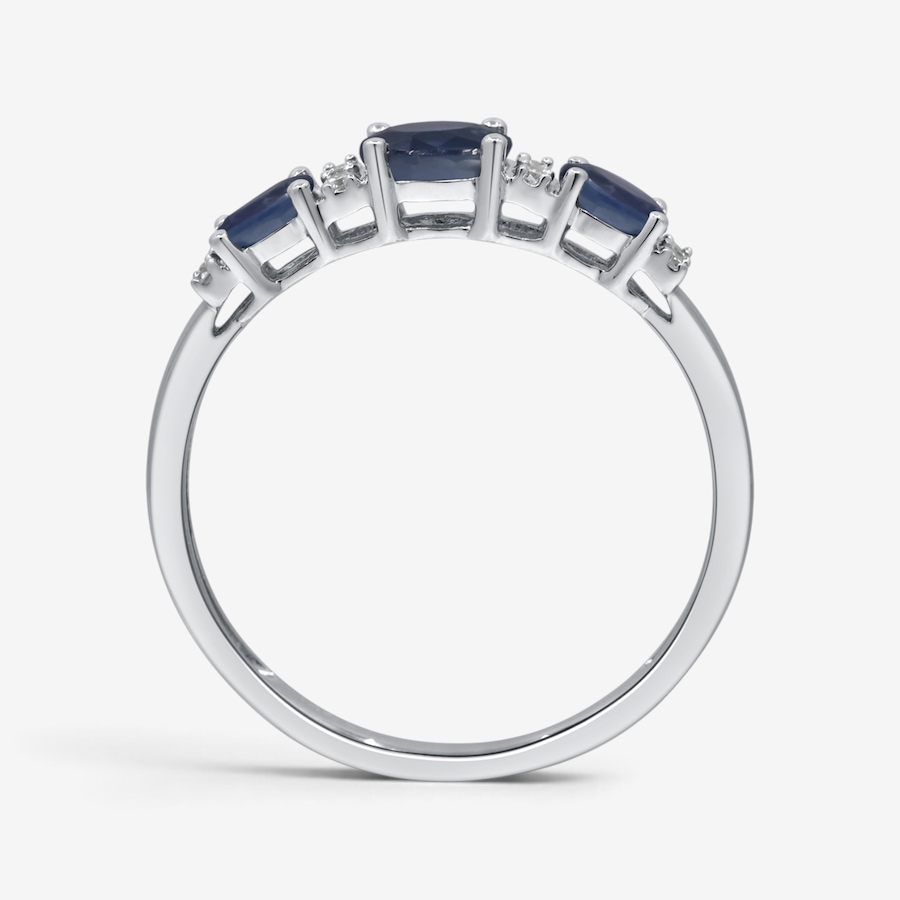 Image 766258_ALTMORE3.jpg, Product 766-258 / Price $1,129.99, 14K White Gold Blue Sapphire Band from Gem Creations on TSC.ca's Jewellery department