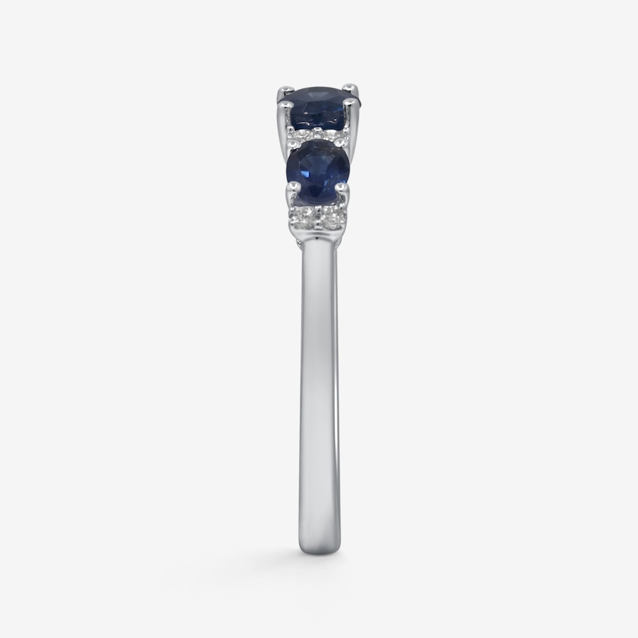 Image 766258_ALTMORE4.jpg, Product 766-258 / Price $1,129.99, 14K White Gold Blue Sapphire Band from Gem Creations on TSC.ca's Jewellery department