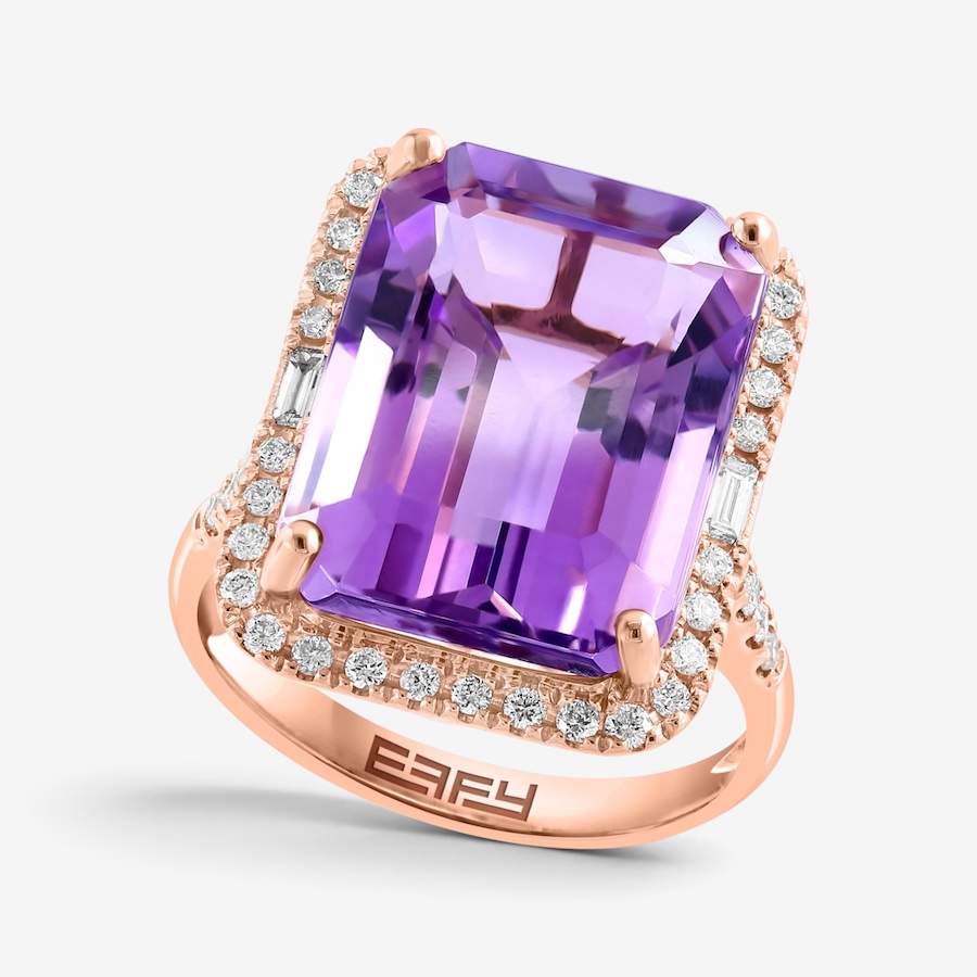 Image 766308.jpg, Product 766-308 / Price $2,299.99, EFFY 14K Rose Gold, Pink Amethyst and Diamond Ring from Effy Jewellery on TSC.ca's Jewellery department