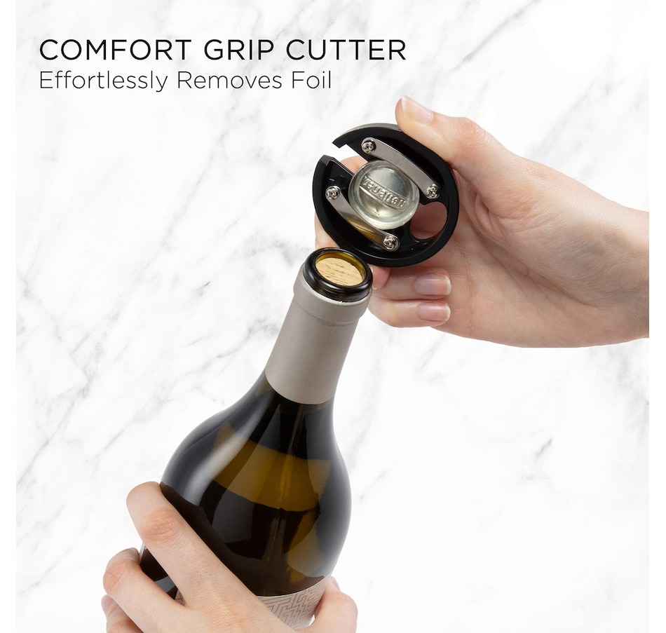 Image 800794_ALTMORE7.jpg, Product 800-794 / Price $69.99, Ivation 6-in-1 Wine Gift Set W/Bottle Opener, Wine Preserver, Stoppers, Foil Cutter & Charging Base from Ivation on TSC.ca's Kitchen department