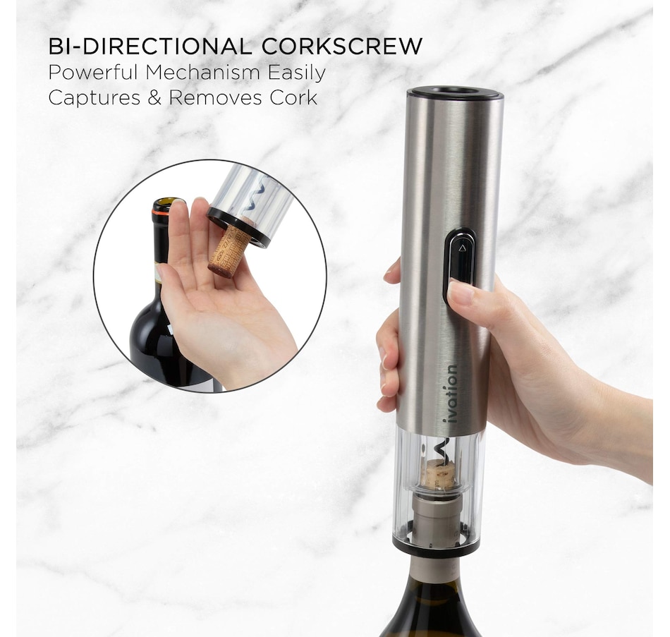 Image 800794_ALTMORE8.jpg, Product 800-794 / Price $69.99, Ivation 6-in-1 Wine Gift Set W/Bottle Opener, Wine Preserver, Stoppers, Foil Cutter & Charging Base from Ivation on TSC.ca's Kitchen department