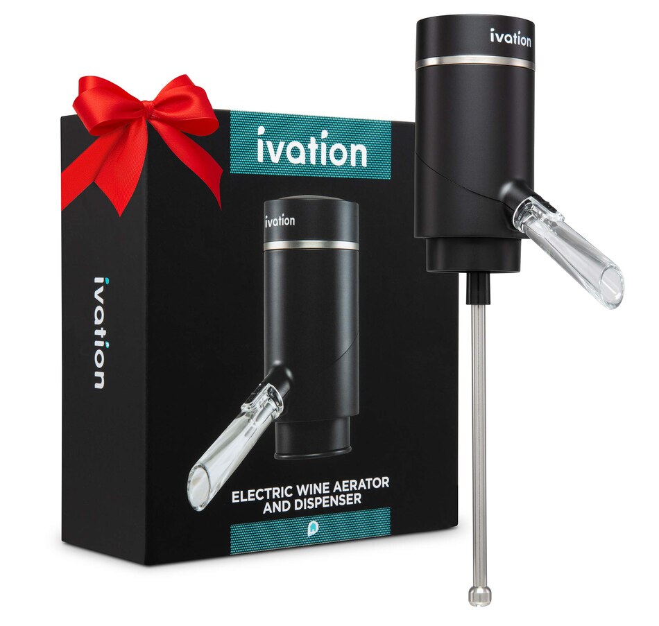 Image 800807_ALTMORE1.jpg, Product 800-807 / Price $54.99, Ivation Electric Wine Aerator and Dispenser, Rechargeable Automatic Wine Pourer with Touch Button from Ivation on TSC.ca's Kitchen department