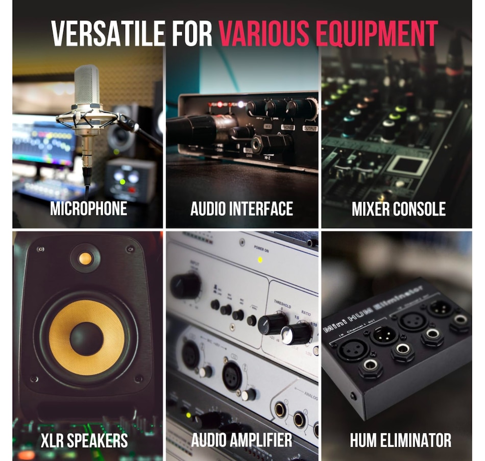 Image 800811_ALTMORE5.jpg, Product 800-811 / Price $79.99, LyxPro Pair of Audio Snake 4 Channel XLR 3 Pin Multi Network Breakout from LyxPro on TSC.ca's Toys & Hobbies department