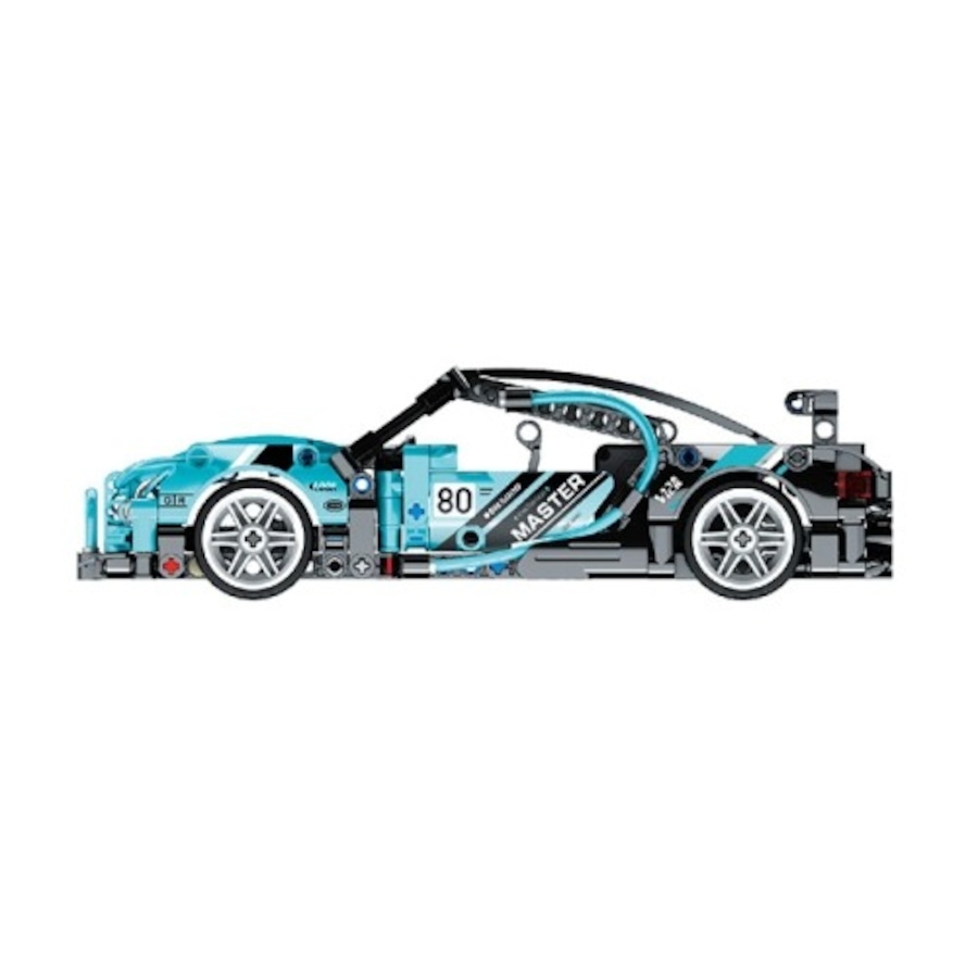 Image 800837_ALTMORE3.jpg, Product 800-837 / Price $29.99, Super Sports Car DIY Premium Building Block Kit – 422 Pieces with Pull Back Action | STEM Educational Toy for Ages 6+ | Creative Building and Problem-Solving Fun from Tradeopia on TSC.ca's Toys & Hobbies department