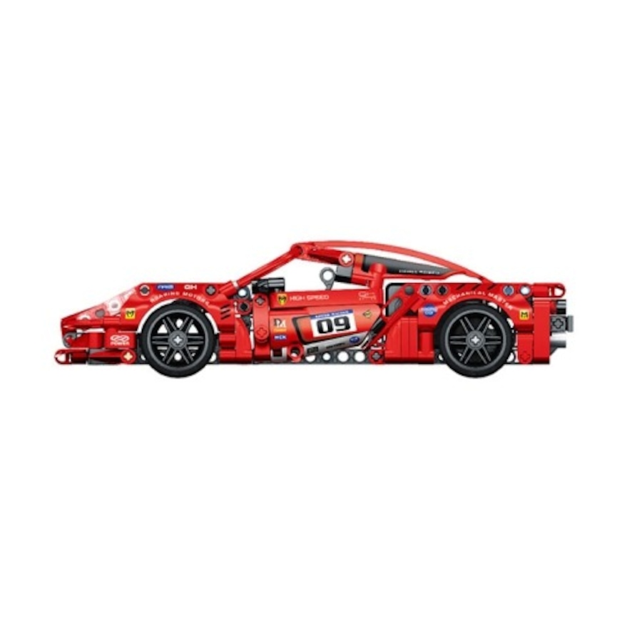 Image 800849_ALTMORE2.jpg, Product 800-849 / Price $34.99, Super Sports Car (Red) DIY Premium Building Block Kit - 437 Pieces with Pull Back Action | STEM Educational Toy for Ages 6+ | Enhance Creativity and Problem-Solving Skills from Tradeopia on TSC.ca's Toys & Hobbies department