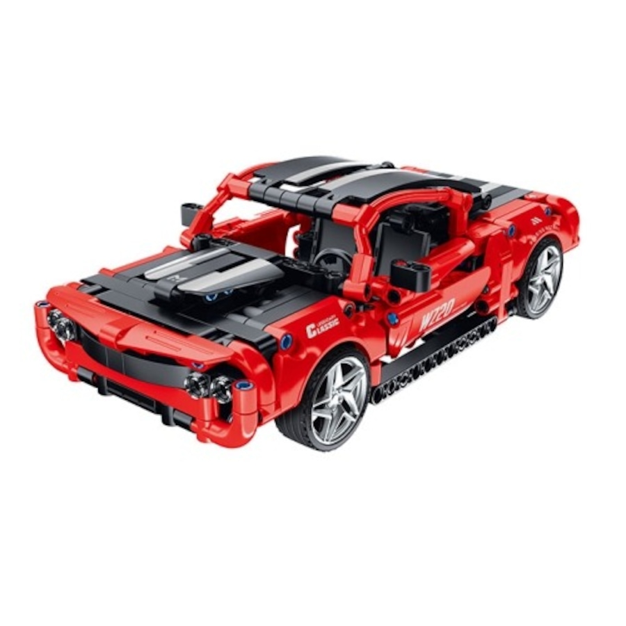 Image 800856_ALTMORE1.jpg, Product 800-856 / Price $29.99, Super Sports Car (Red) DIY Premium Building Block Kit - 457 Pieces with Pull Back Action | Educational STEM Toy for Ages 6+ | Enhance Creativity and Engineering Skills from Tradeopia on TSC.ca's Toys & Hobbies department