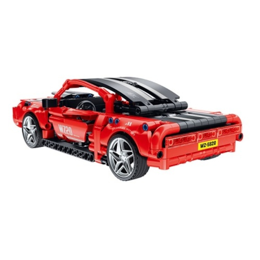 Image 800856_ALTMORE2.jpg, Product 800-856 / Price $29.99, Super Sports Car (Red) DIY Premium Building Block Kit - 457 Pieces with Pull Back Action | Educational STEM Toy for Ages 6+ | Enhance Creativity and Engineering Skills from Tradeopia on TSC.ca's Toys & Hobbies department