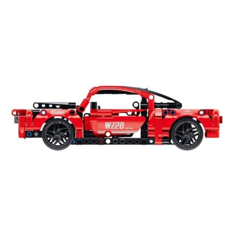 Image 800856_ALTMORE3.jpg, Product 800-856 / Price $29.99, Super Sports Car (Red) DIY Premium Building Block Kit - 457 Pieces with Pull Back Action | Educational STEM Toy for Ages 6+ | Enhance Creativity and Engineering Skills from Tradeopia on TSC.ca's Toys & Hobbies department